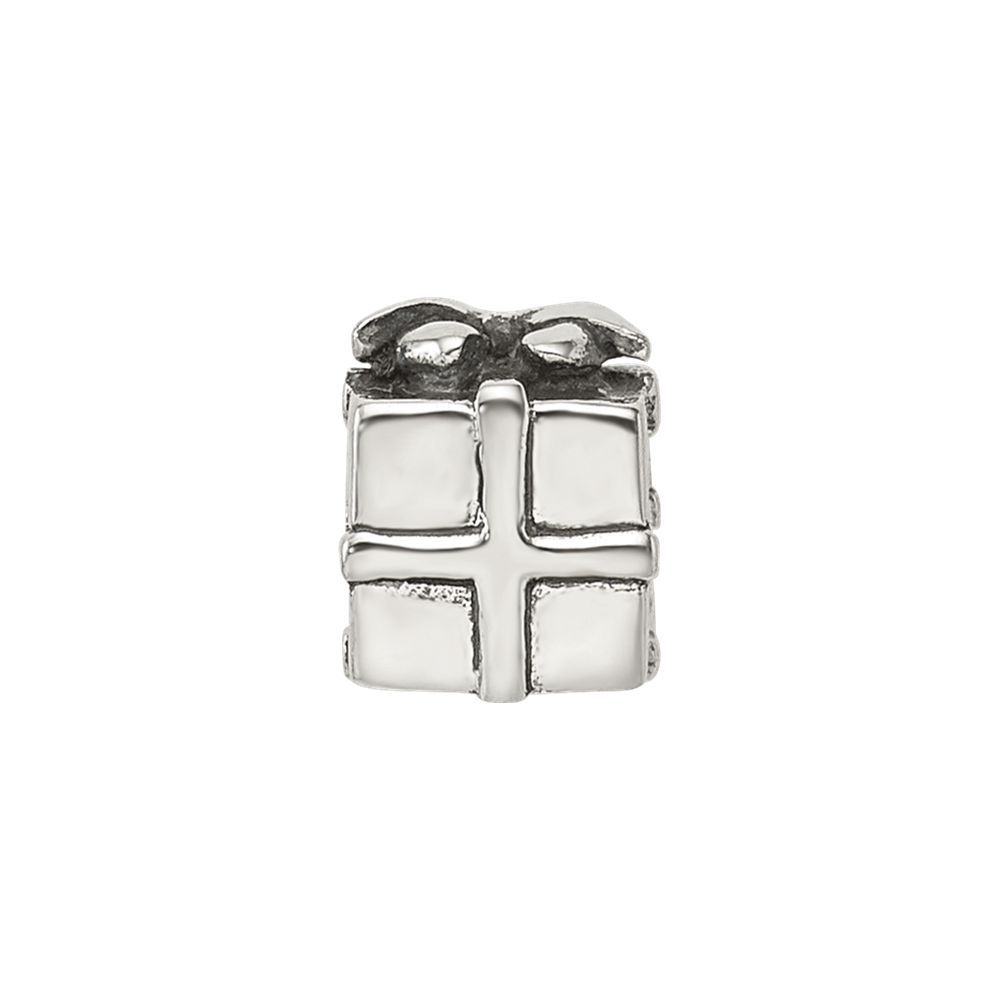 Sterling Silver Reflections Present Bead