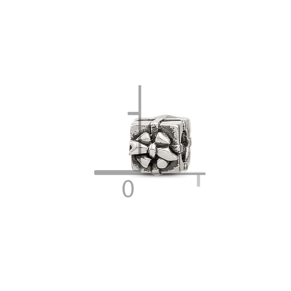 Sterling Silver Reflections Present Bead