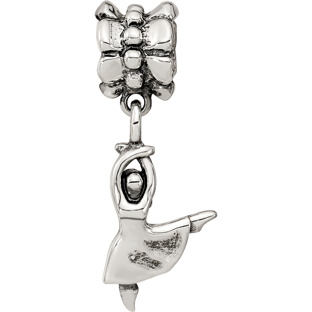 Sterling Silver Reflections Dancer Dangle Bead