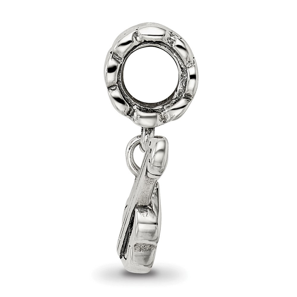 Sterling Silver Reflections Guitar Bead