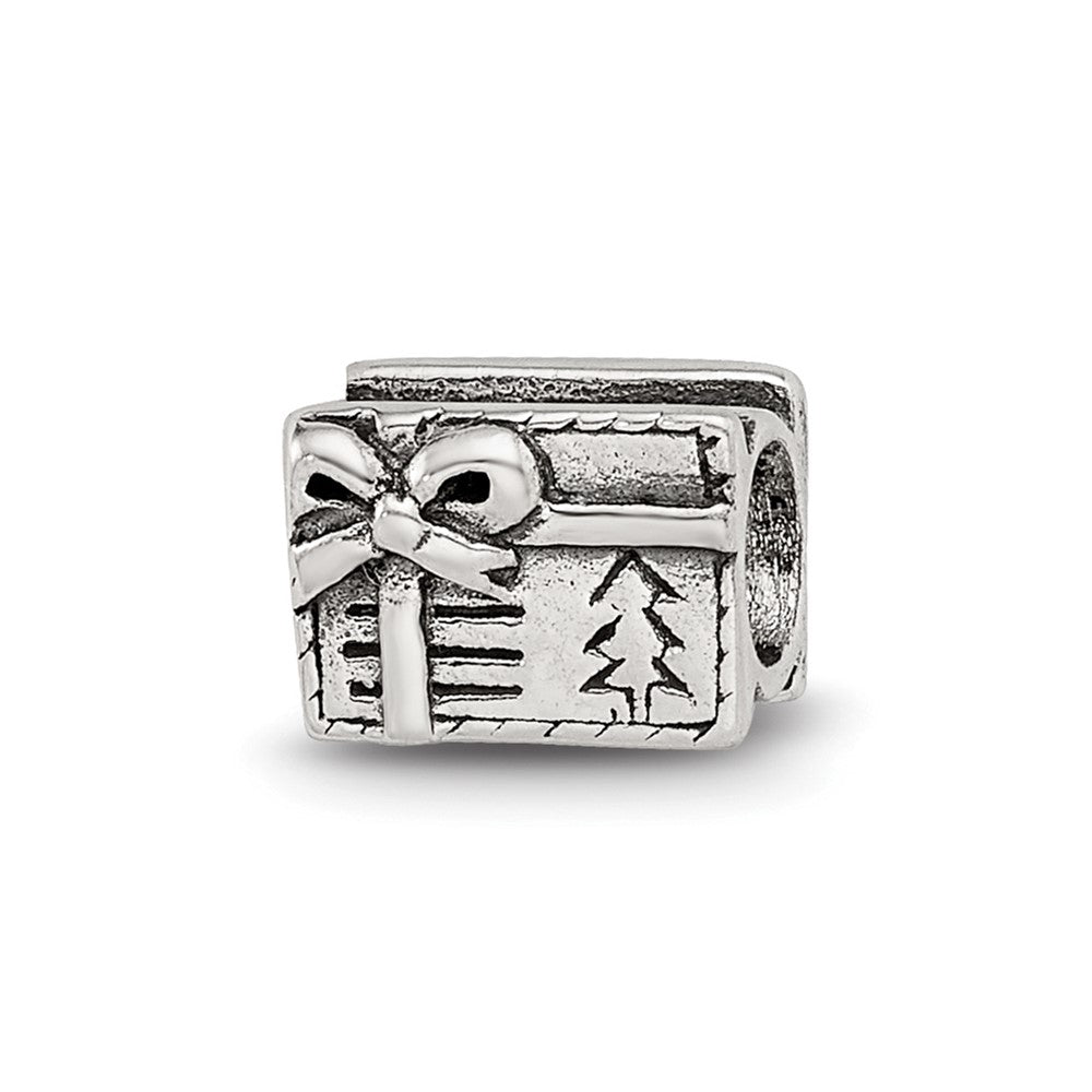 Sterling Silver Reflections Christmas Present Bead