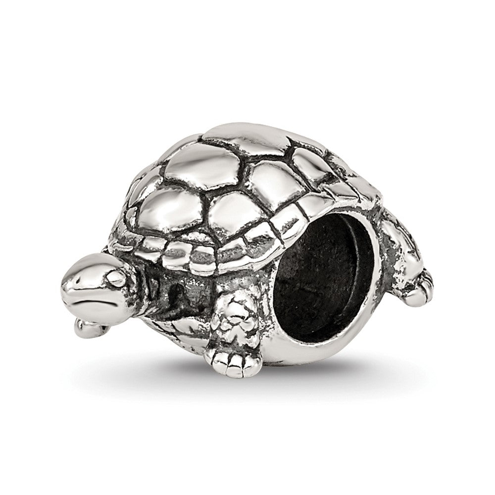 Sterling Silver Reflections Turtle Bead