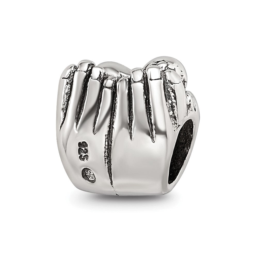 Sterling Silver Reflections in Hands Bead