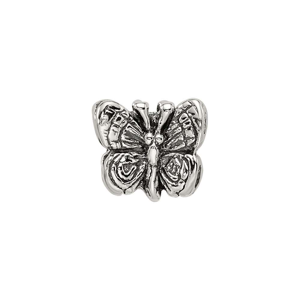 Sterling Silver Reflections Butterfly Bead