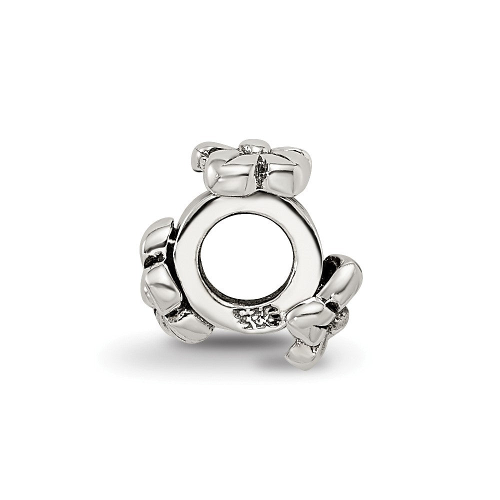 Sterling Silver Reflections Flowers Bead