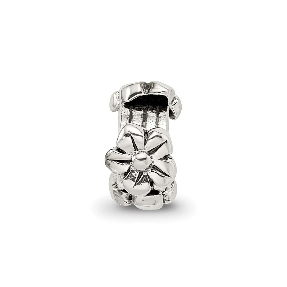 Sterling Silver Reflections Flowers Bead