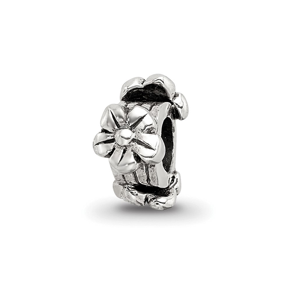 Sterling Silver Reflections Flowers Bead
