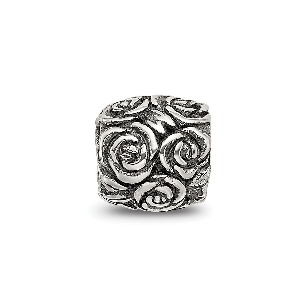 Sterling Silver Reflections Floral Bali Bead