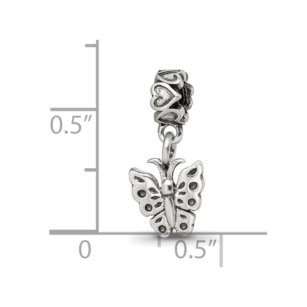 Collection Sterling Silver Butterfly Dangle Reflections Bead