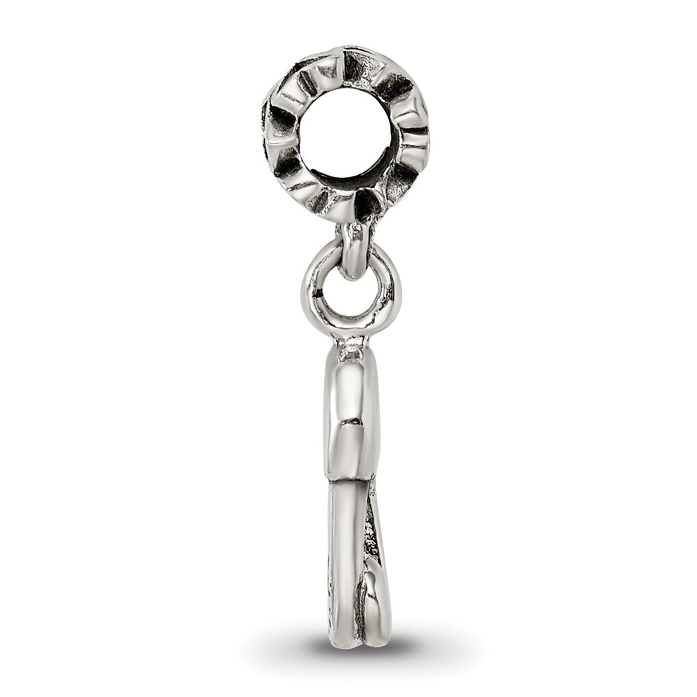 Collection Sterling Silver Safety Pin Dangle Reflections Bead