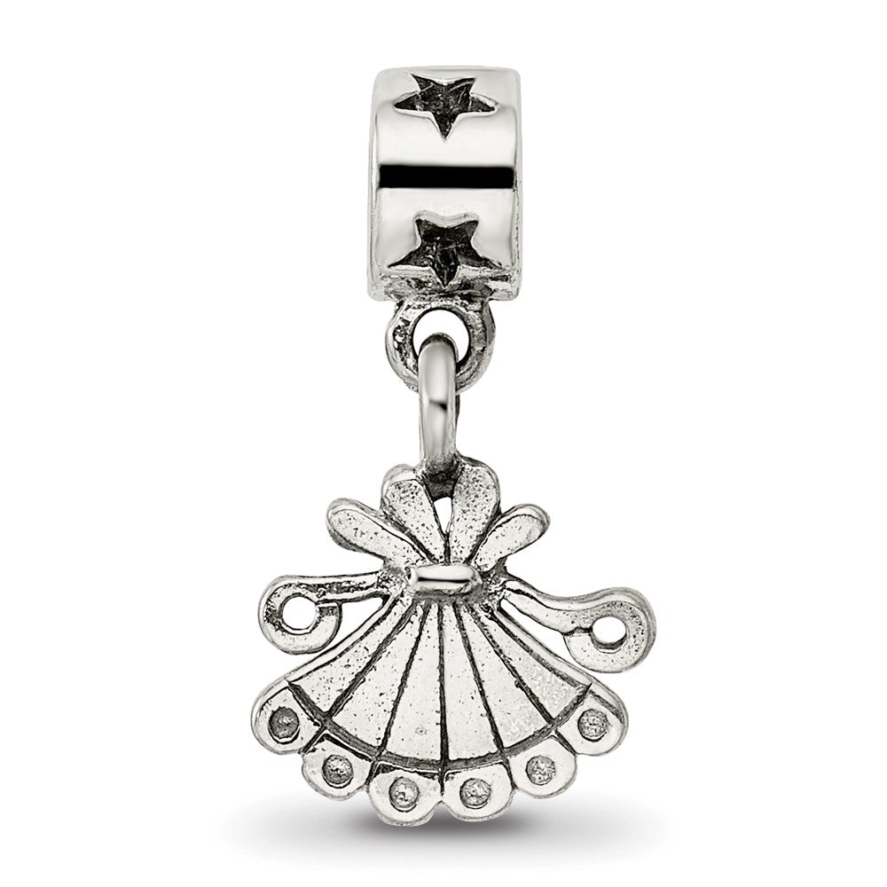 Collection Sterling Silver Fan Dangle Reflections Bead