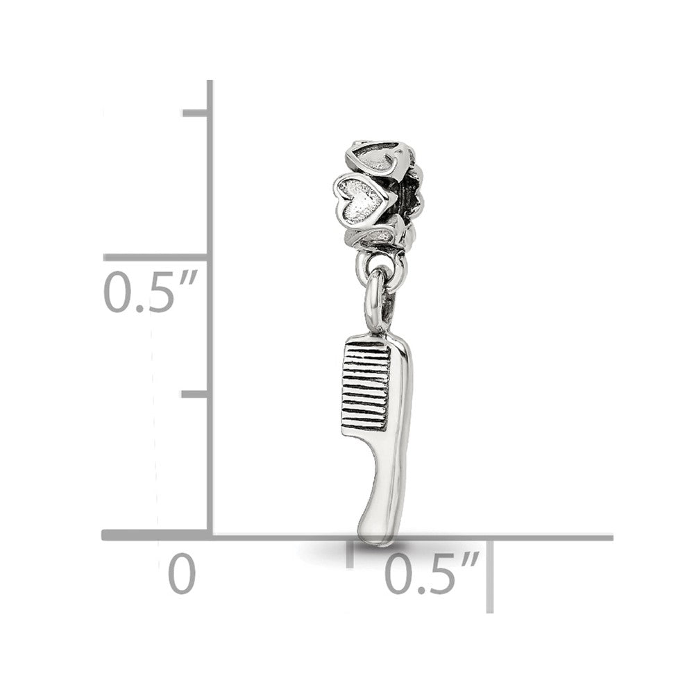 Collection Sterling Silver Comb Dangle Reflections Bead