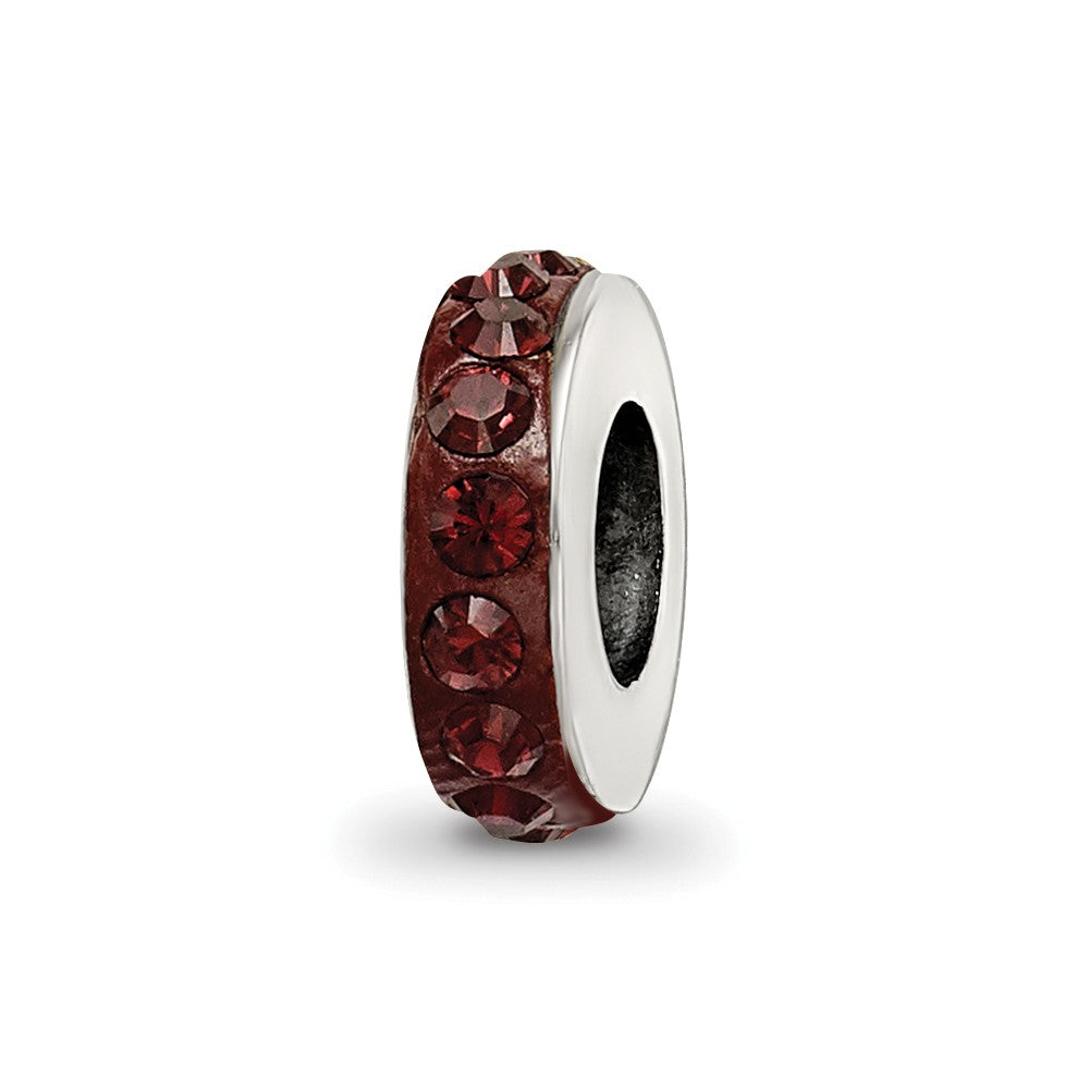 Sterling Silver Reflections Jan Single Row Preciosa Crystal Bead