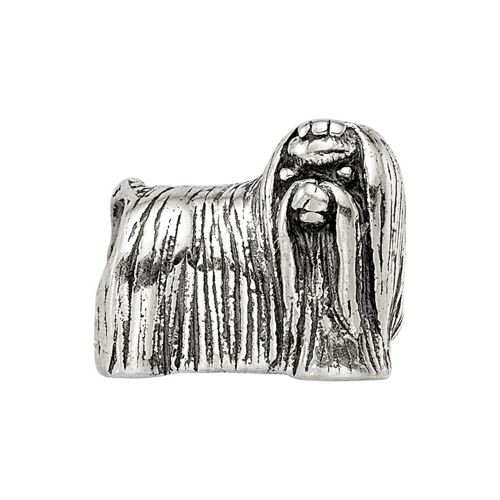 Sterling Silver Reflections Maltese Dog Bead