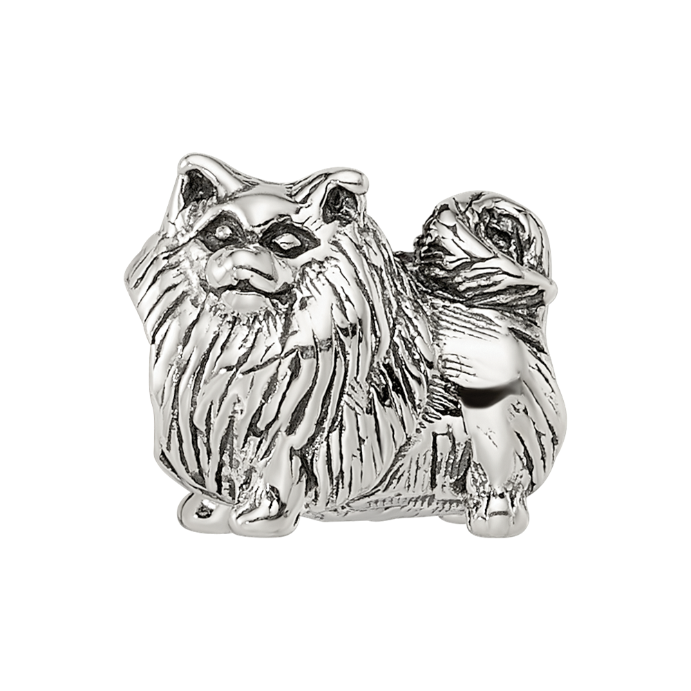 Sterling Silver Reflections Pomeranian Bead