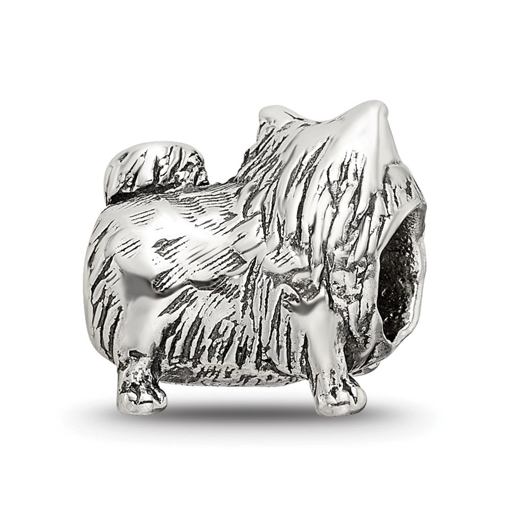 Sterling Silver Reflections Pomeranian Bead