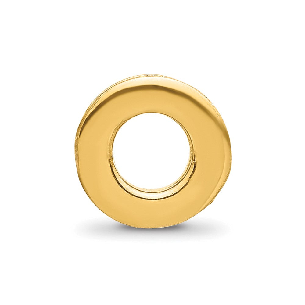 Sterling Silver Reflections Gold-plated Spacer Bead