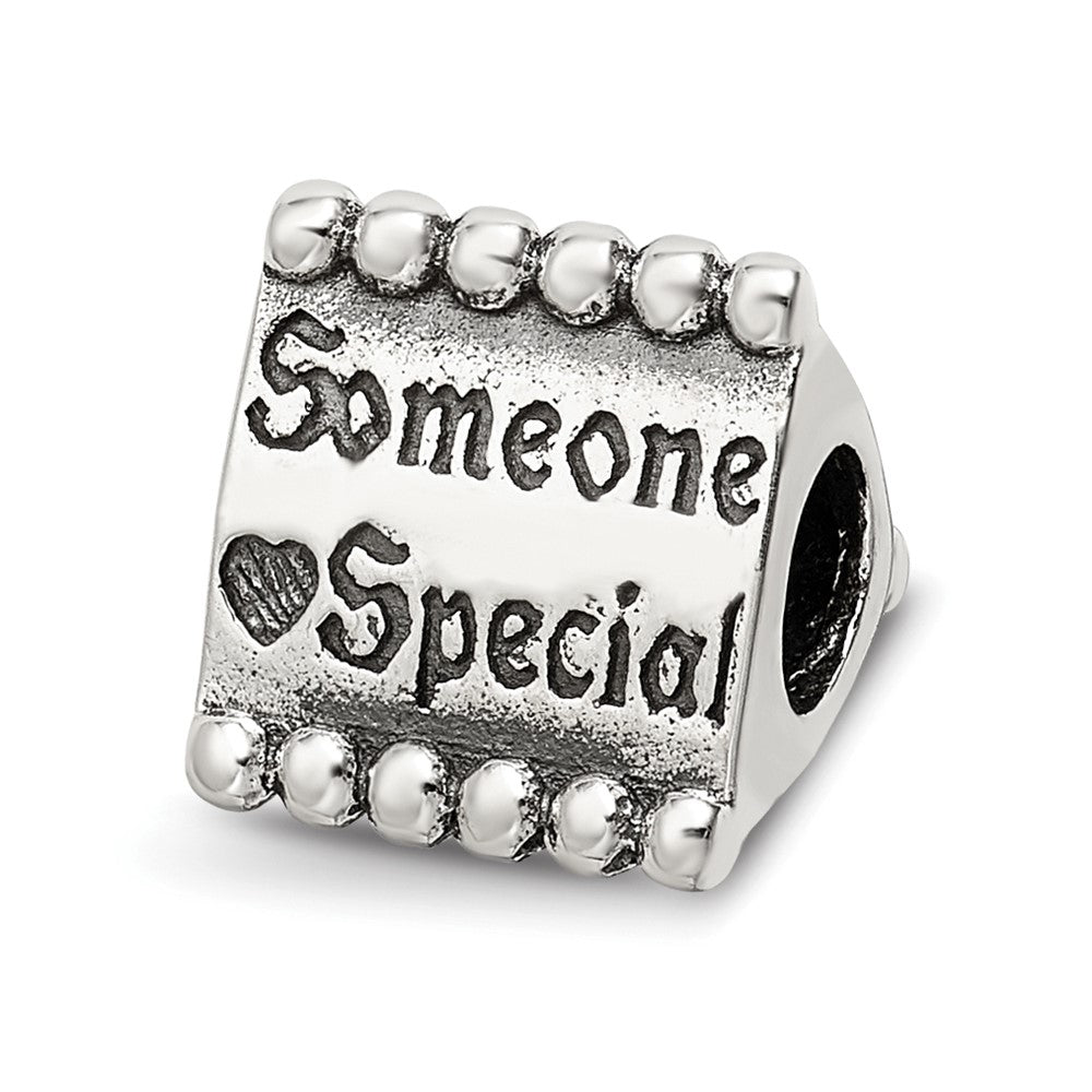 Sterling Silver Reflections Someone Special Triangle Bead