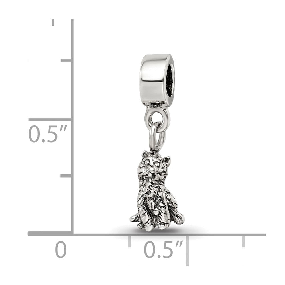 Collection Sterling Silver Cat Dangle Reflections Bead