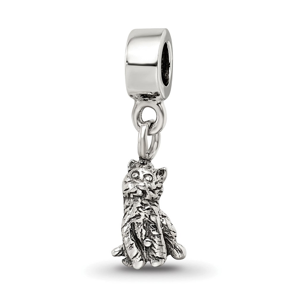Collection Sterling Silver Cat Dangle Reflections Bead