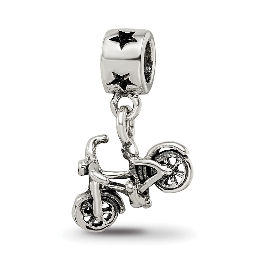 Collection Sterling Silver Bicycle Dangle Reflections Bead
