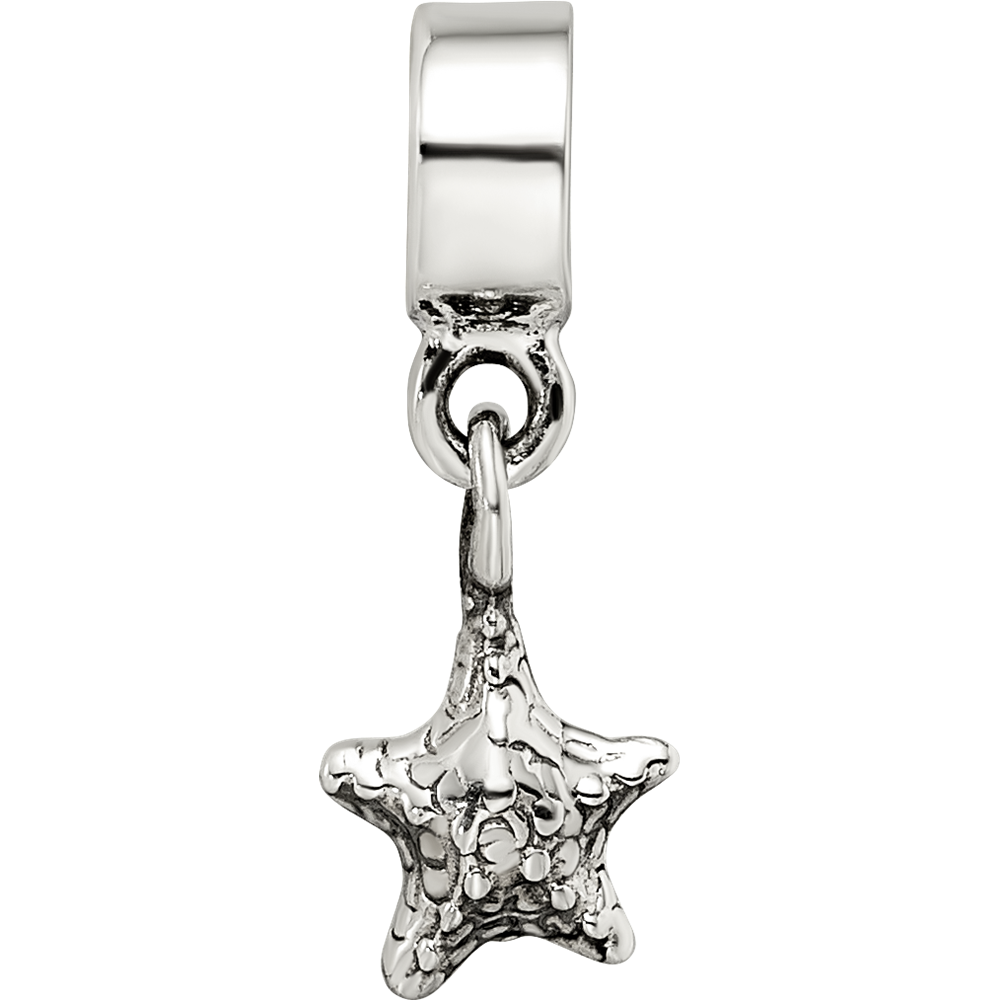 Collection Sterling Silver Star Dangle Reflections Bead