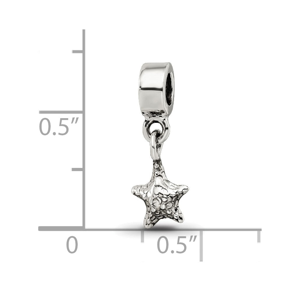 Collection Sterling Silver Star Dangle Reflections Bead