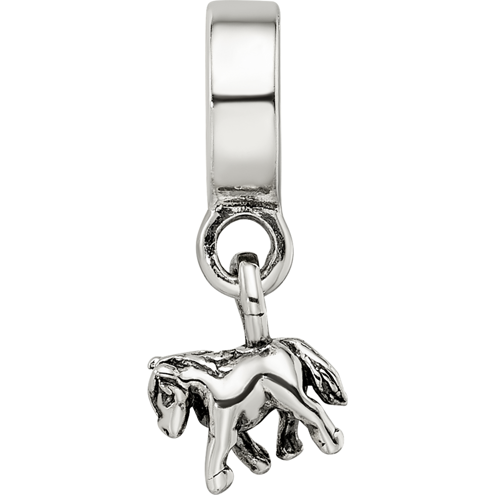 Collection Sterling Silver Pony Dangle Reflections Bead
