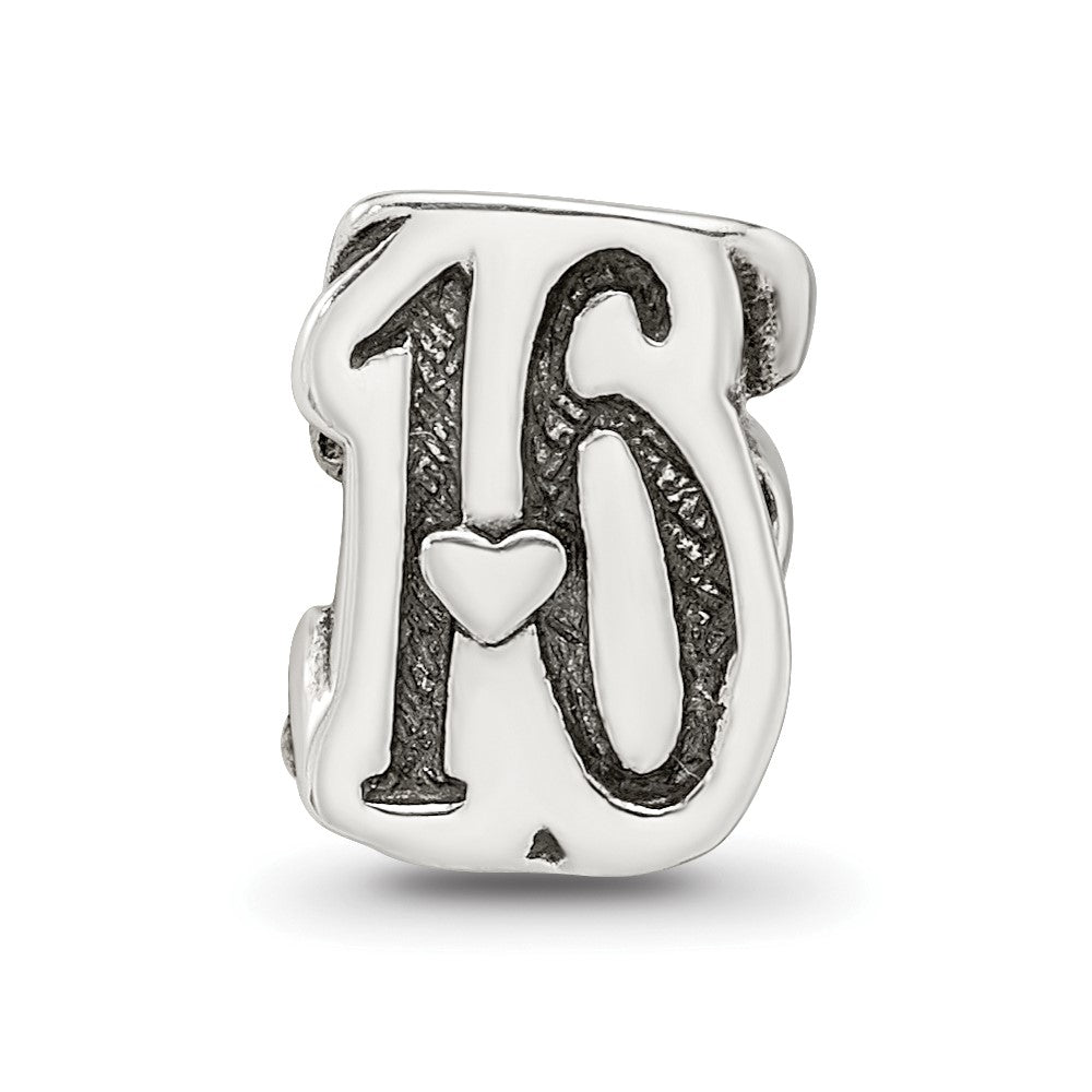 Sterling silver Reflections Sweet 16 Bead