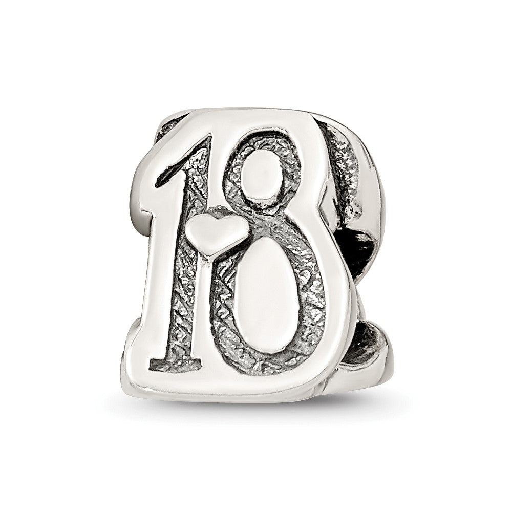 Sterling silver Reflections Sweet 18 Bead