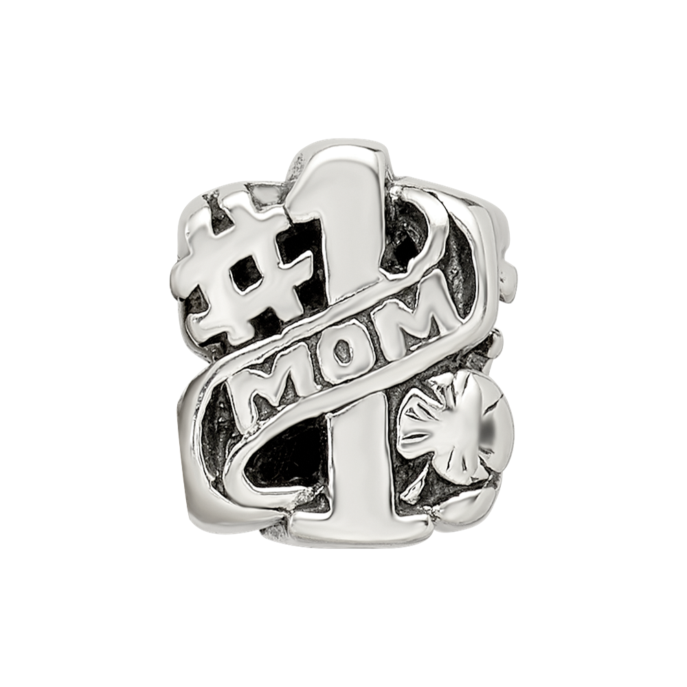 Sterling Silver Reflections #1 Mom Bead