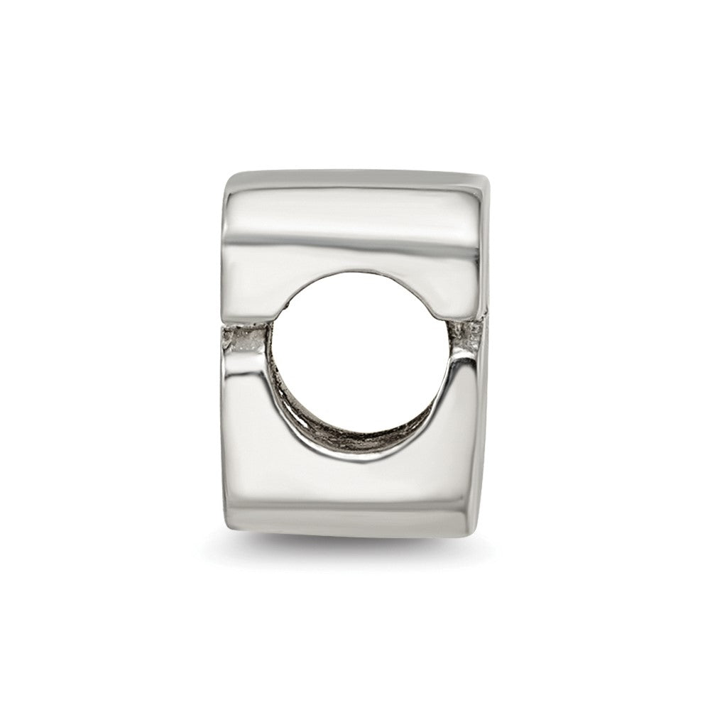 Sterling Silver Reflections Number 6 Bead