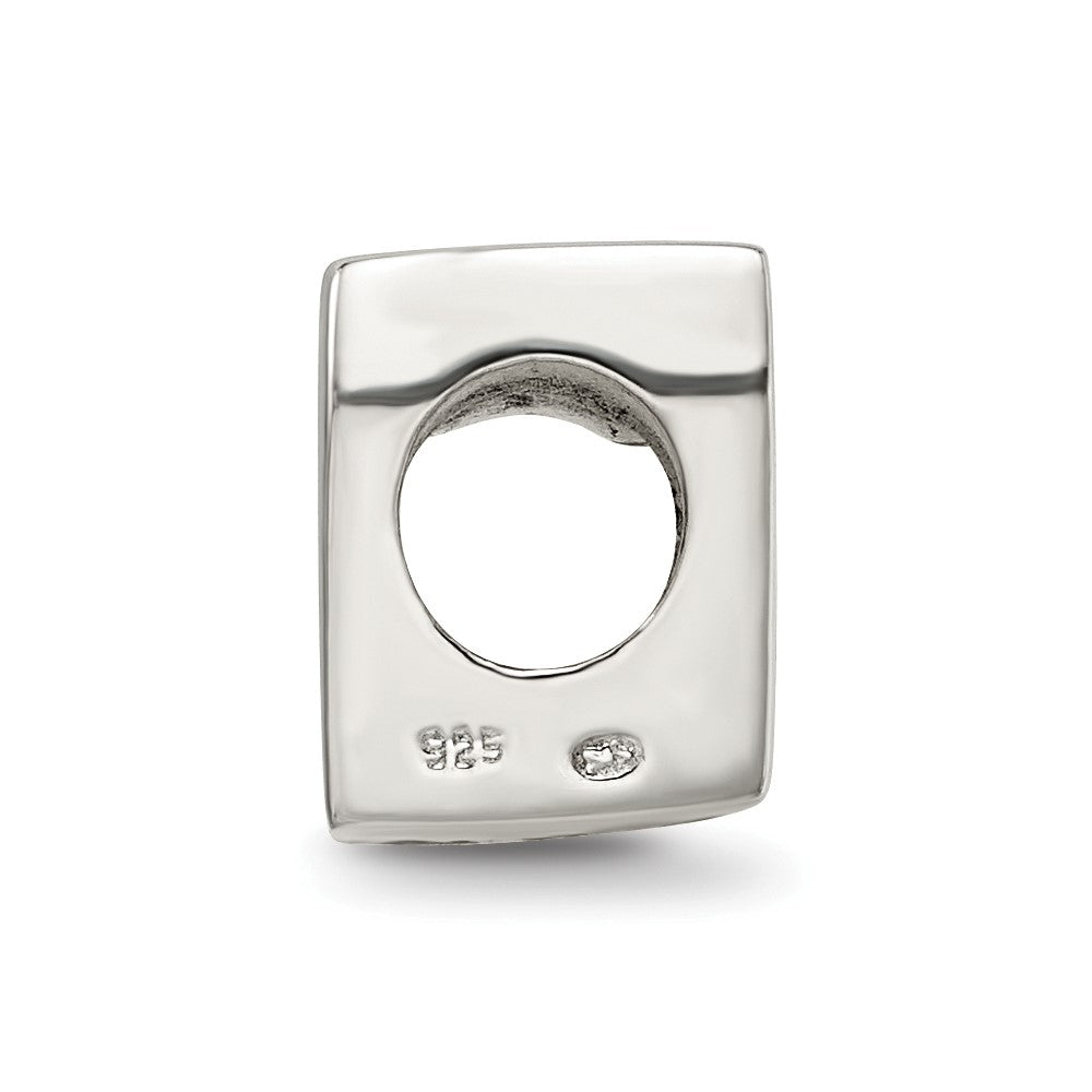 Sterling Silver Reflections Number 7 Bead