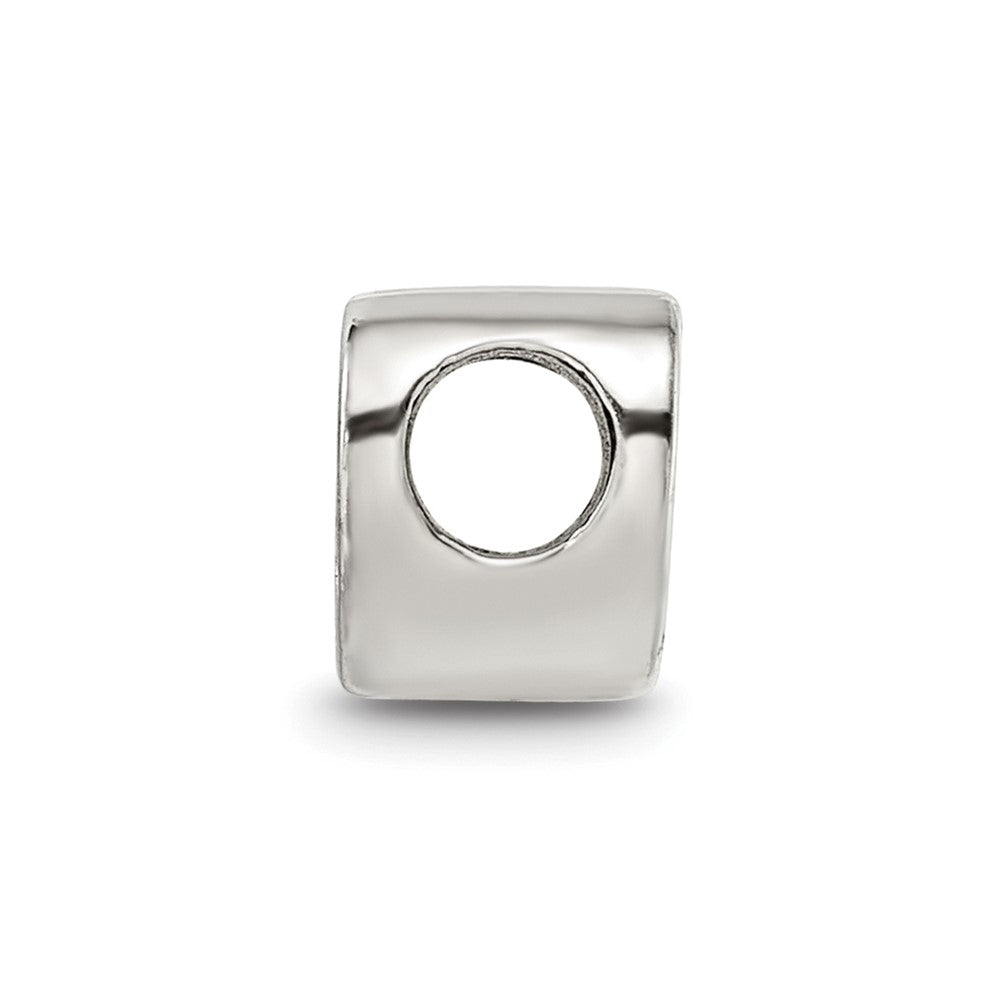 Sterling Silver Reflections Heart w/Cross and Scroll Bead