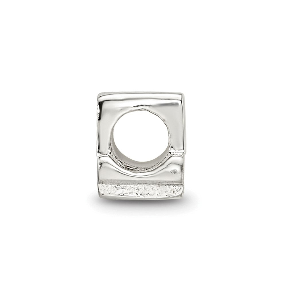 Sterling Silver Reflections Number 4 Bead