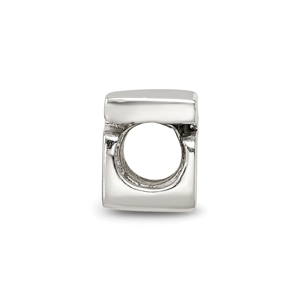 Sterling Silver Reflections Number 5 Bead