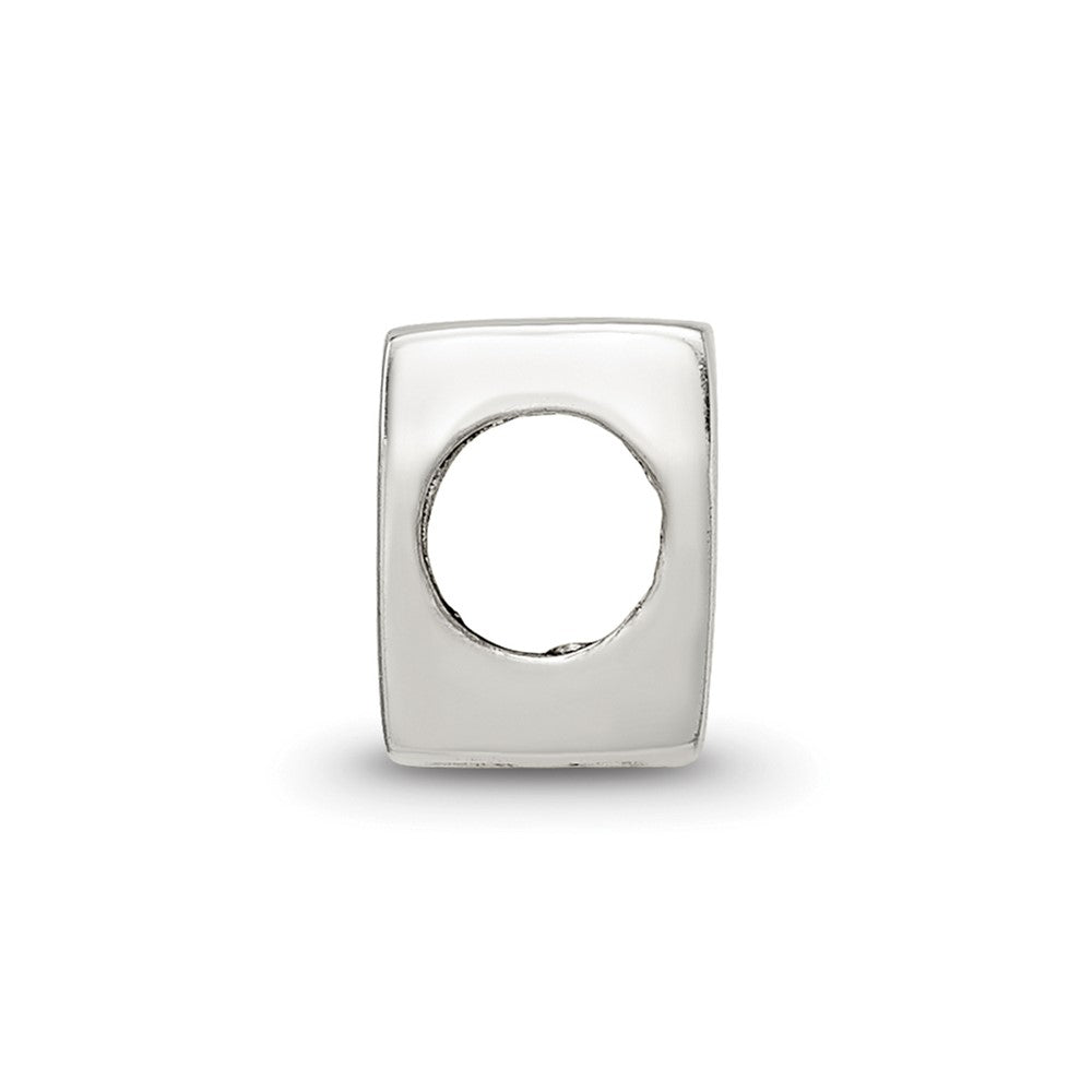 Sterling Silver Reflections Number 7 Bead