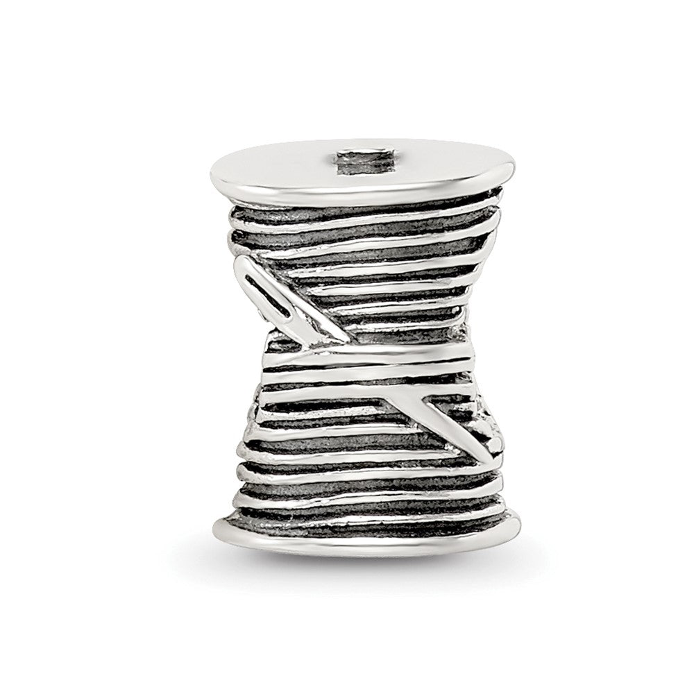 Sterling Silver Reflections Thread & Needle Bead