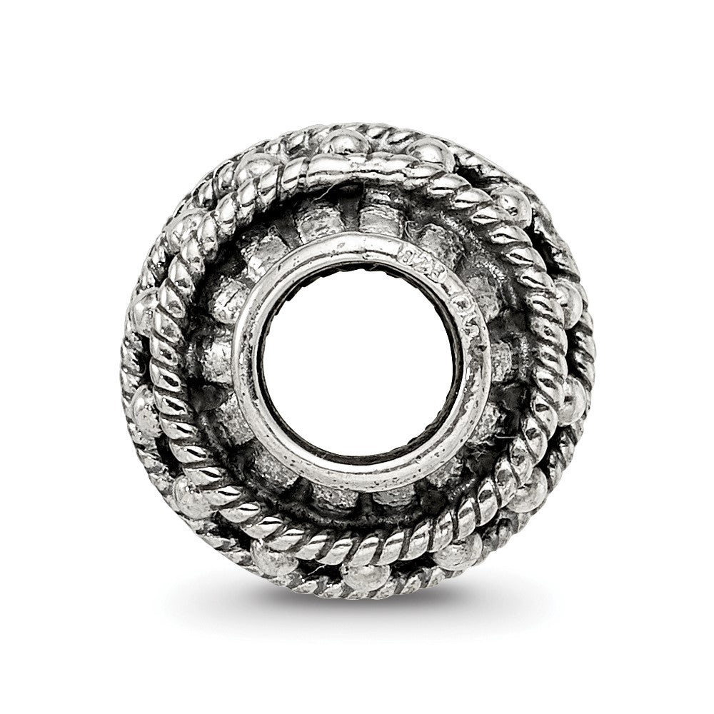 Sterling Silver Reflections Decorative Bali Bead
