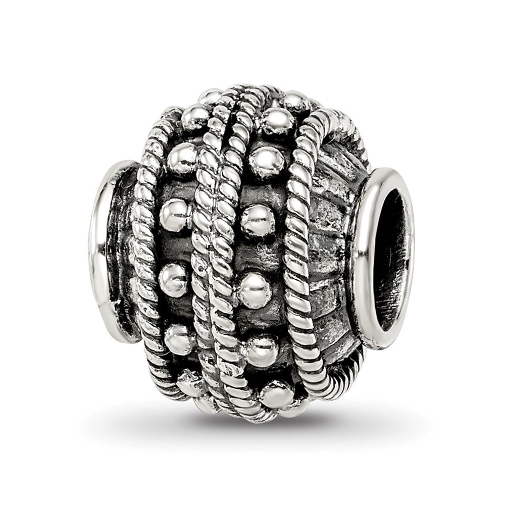 Sterling Silver Reflections Decorative Bali Bead