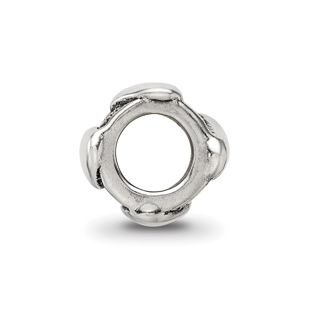 Sterling Silver Reflections Heart Bead