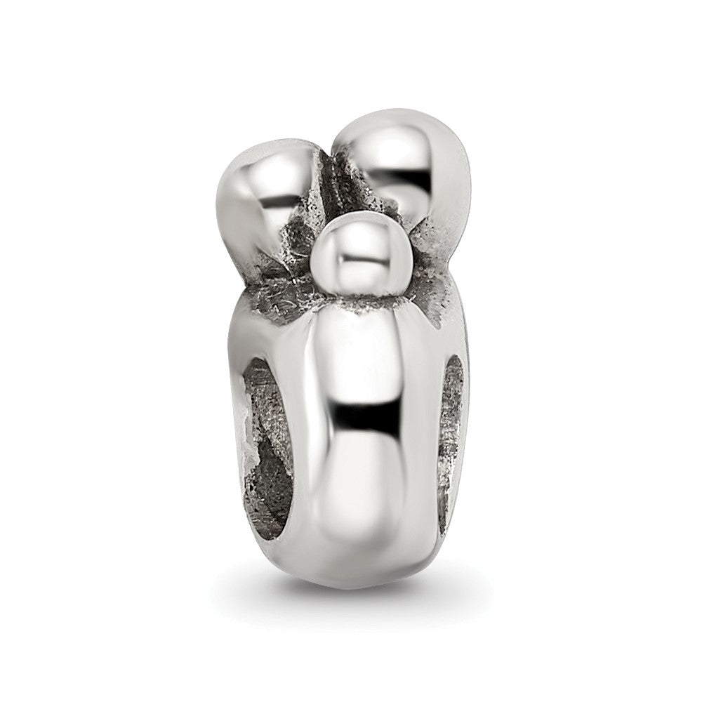 Sterling Silver Reflections Family of 3 Bead