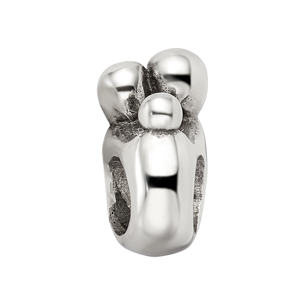 Sterling Silver Reflections Family of 3 Bead