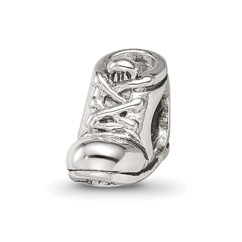 Sterling Silver Reflections Shoe Bead