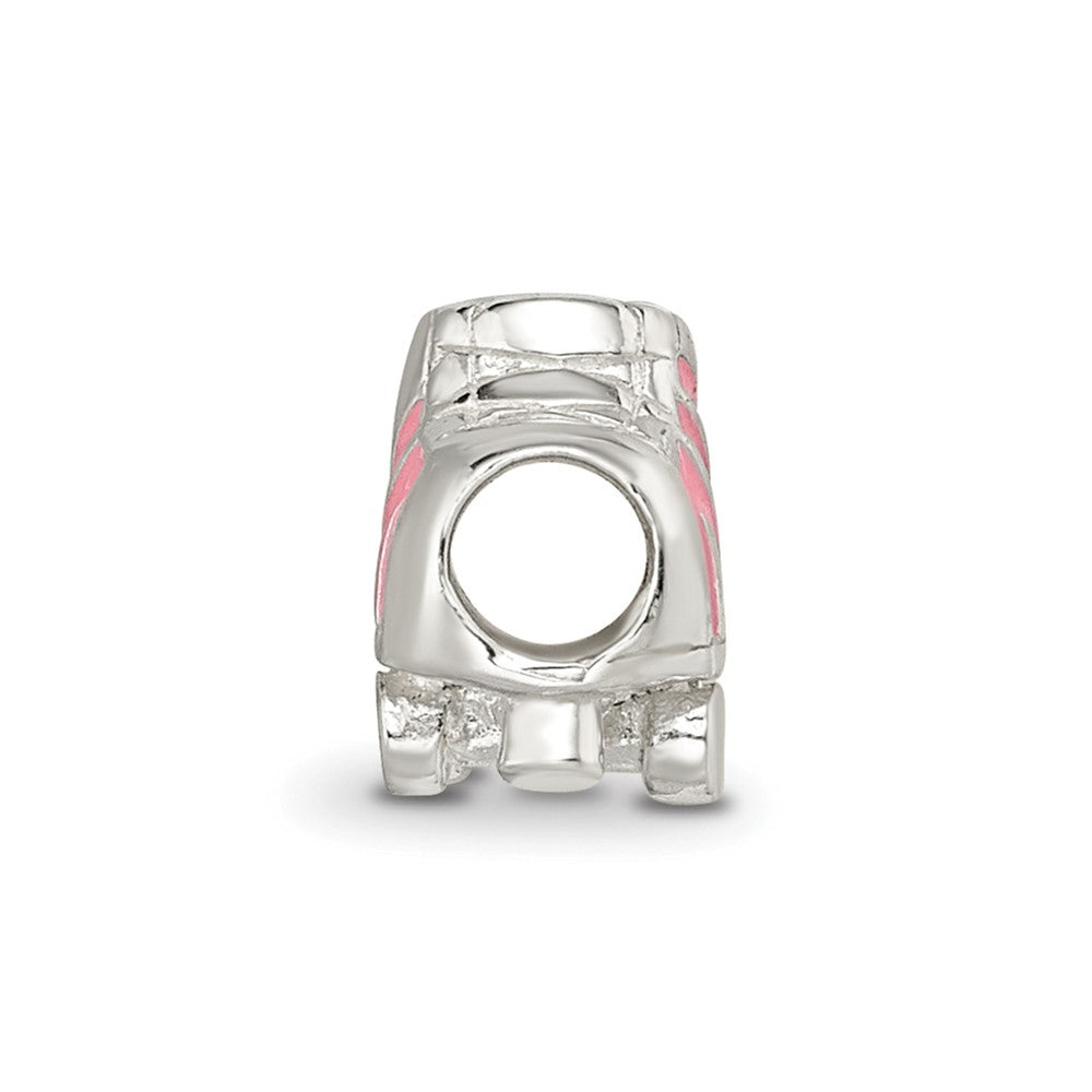 Sterling Silver Reflections Enameled Rollerskate Bead