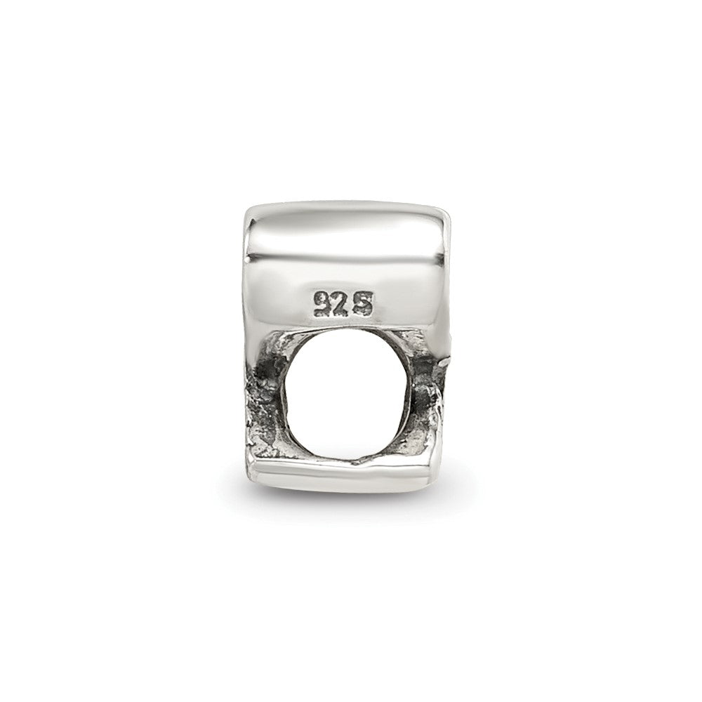 Sterling Silver Reflections Tennis Racquets Bead