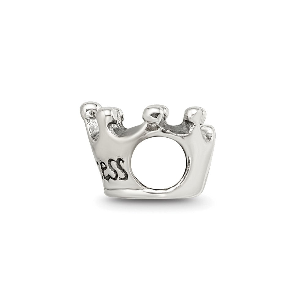Sterling Silver Reflections Princess Crown Bead