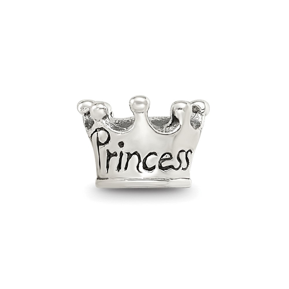 Sterling Silver Reflections Princess Crown Bead