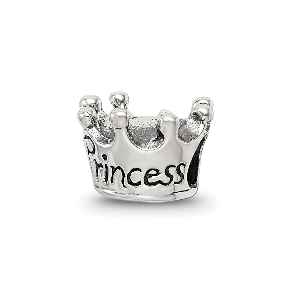 Sterling Silver Reflections Princess Crown Bead