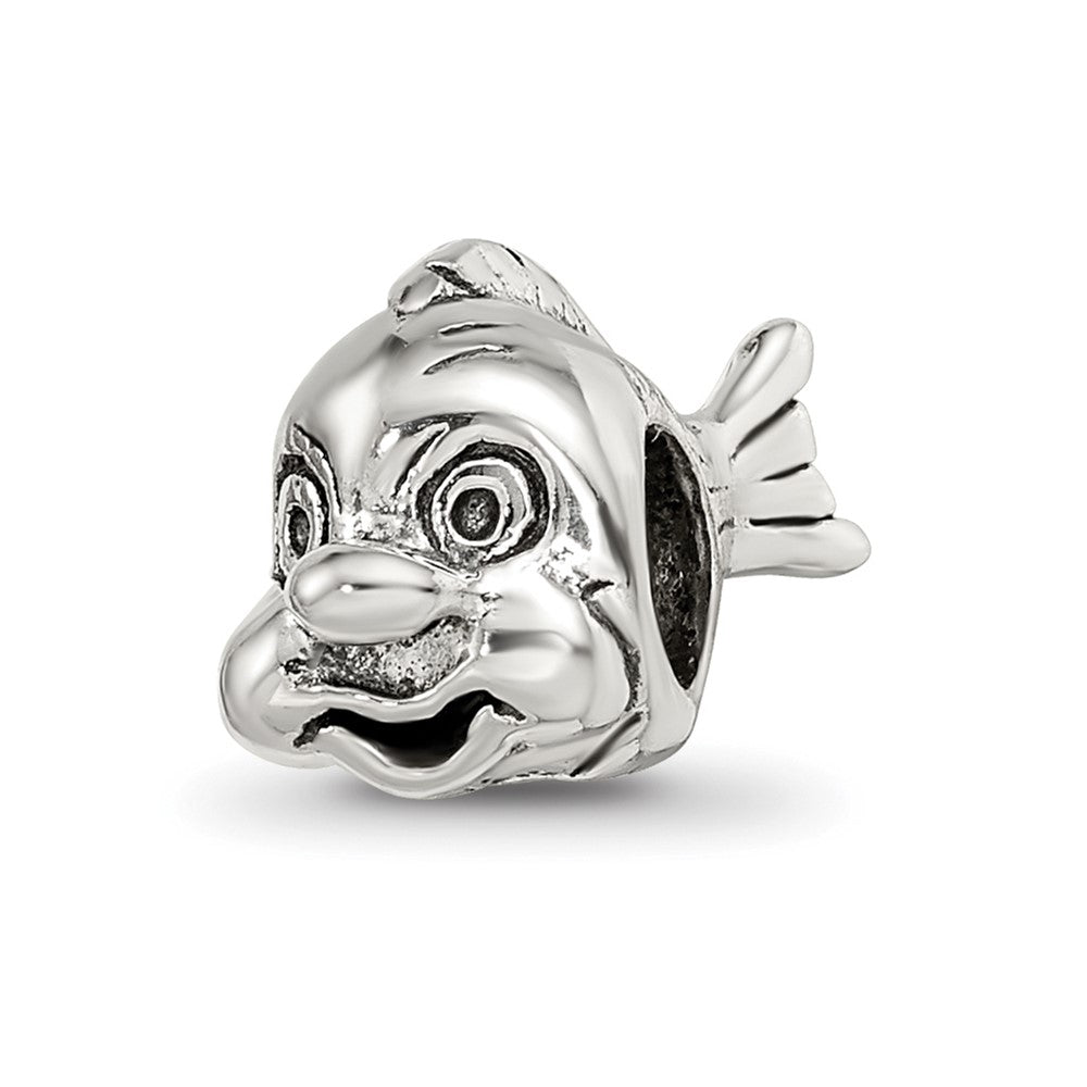 Sterling Silver Reflections Fish Bead